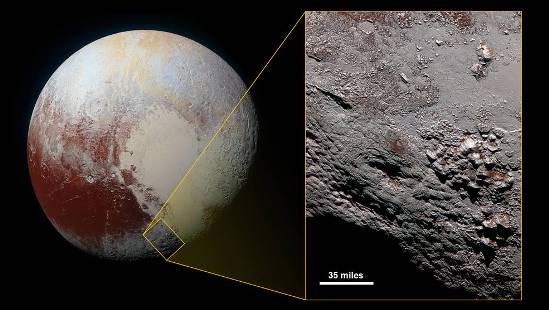 冥王星低溫火山曝光直徑巨大或創(chuàng)系外紀錄（圖）