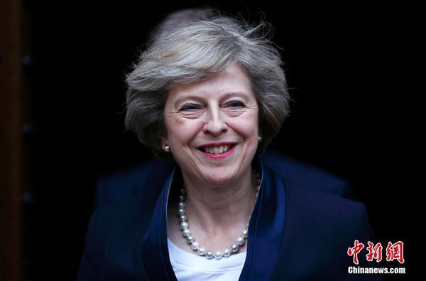 英國誕生第二任女首相 特雷莎·梅將接替卡梅倫2