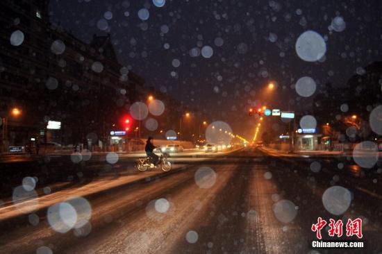 資料圖：北京雪景。<a target='_blank' href='http://www.chinanews.com/' >中新網(wǎng)</a>記者 金碩 攝