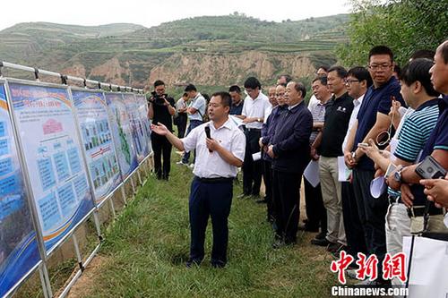 8月7日，歐美同學會(中國留學人員聯(lián)誼會)“海歸專家脫貧攻堅服務團”40余位專家深入甘肅省定西市渭源縣北寨鎮(zhèn)，詳細考察當?shù)胤鲐氻椖块_展情況。圖為服務團在北寨鎮(zhèn)鄭家川村鑫大地春公司東西部協(xié)作扶持蔬菜產(chǎn)業(yè)發(fā)展示范基地。<a target='_blank' href='http://www.chinanews.com/'>中新社</a>記者 付強 攝